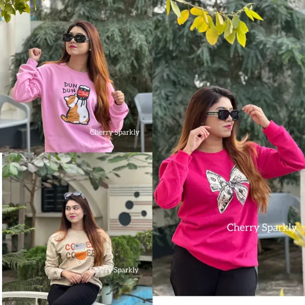 ৩ পিস সোয়েটশার্ট কম্বো – মাত্র ৳১৫৯৯